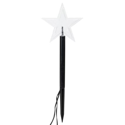 Aigostar - Éclairage solaire de Noël LED/0,054W/1,2V 1m IP65 800 mAh blanc chaud