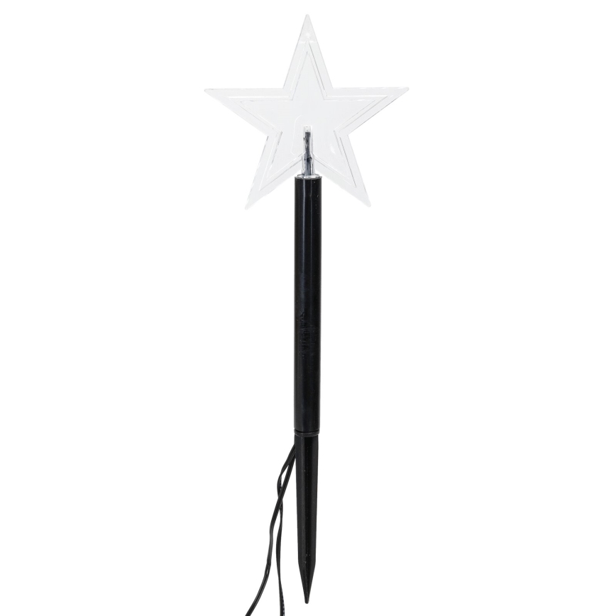 Aigostar - Éclairage solaire de Noël LED/0,054W/1,2V 1m IP65 800 mAh blanc chaud