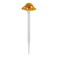 Aigostar - Éclairage solaire LED/0,006W/1,2V 100 mAh 2700K IP44 jaune