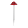 Aigostar - Éclairage solaire LED/0,006W/1,2V 100 mAh 2700K IP44 rouge