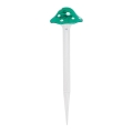 Aigostar - Éclairage solaire LED/0,006W/1,2V 100 mAh 2700K IP44 vert