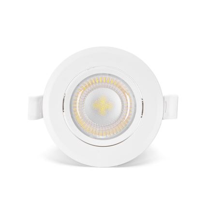 Aigostar - Ensemble de 3 spots LED encastrés LED/5W/230V 6500K diamètre 8,5 cm blanc