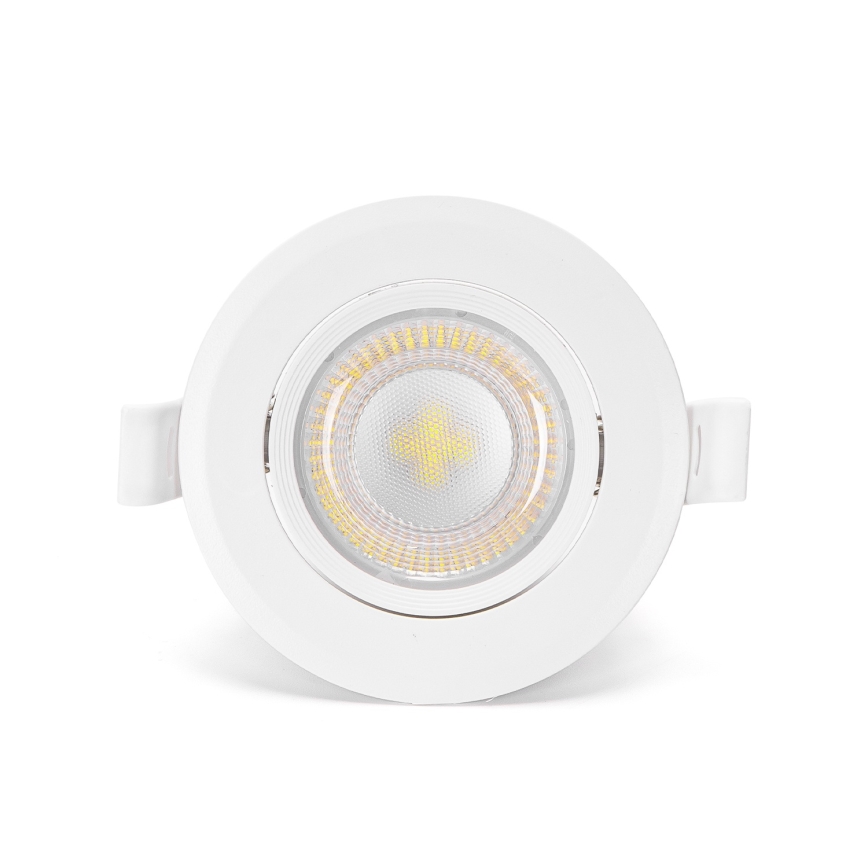 Aigostar - Ensemble de 3 spots LED encastrés LED/5W/230V 6500K diamètre 8,5 cm blanc