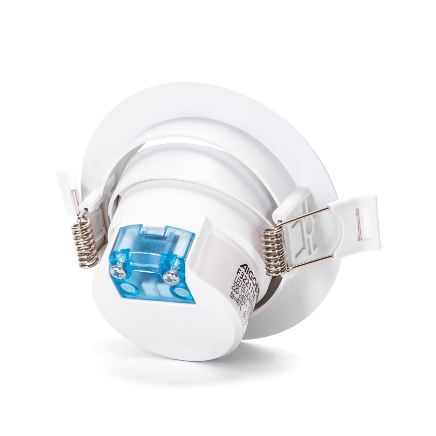 Aigostar - Ensemble de 3 spots LED encastrés LED/5W/230V 6500K diamètre 8,5 cm blanc