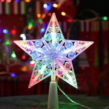 Aigostar - Étoile de Noël LED RGBY 16xLED/3xAA