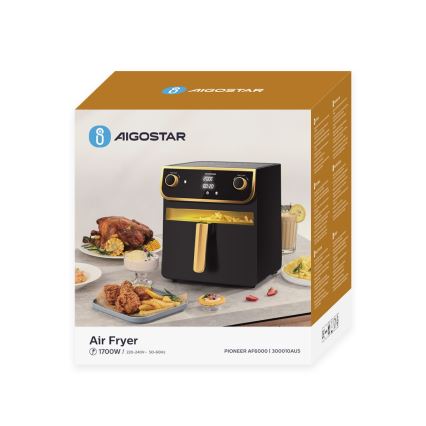 Aigostar - Friteuse à air chaud 8l 1700W/230V