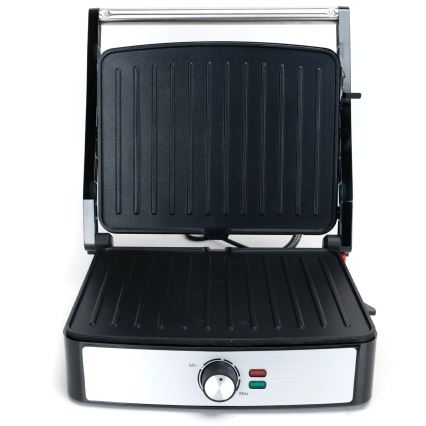 Aigostar - Gril de contact 2200 W / 230 V noir/inox