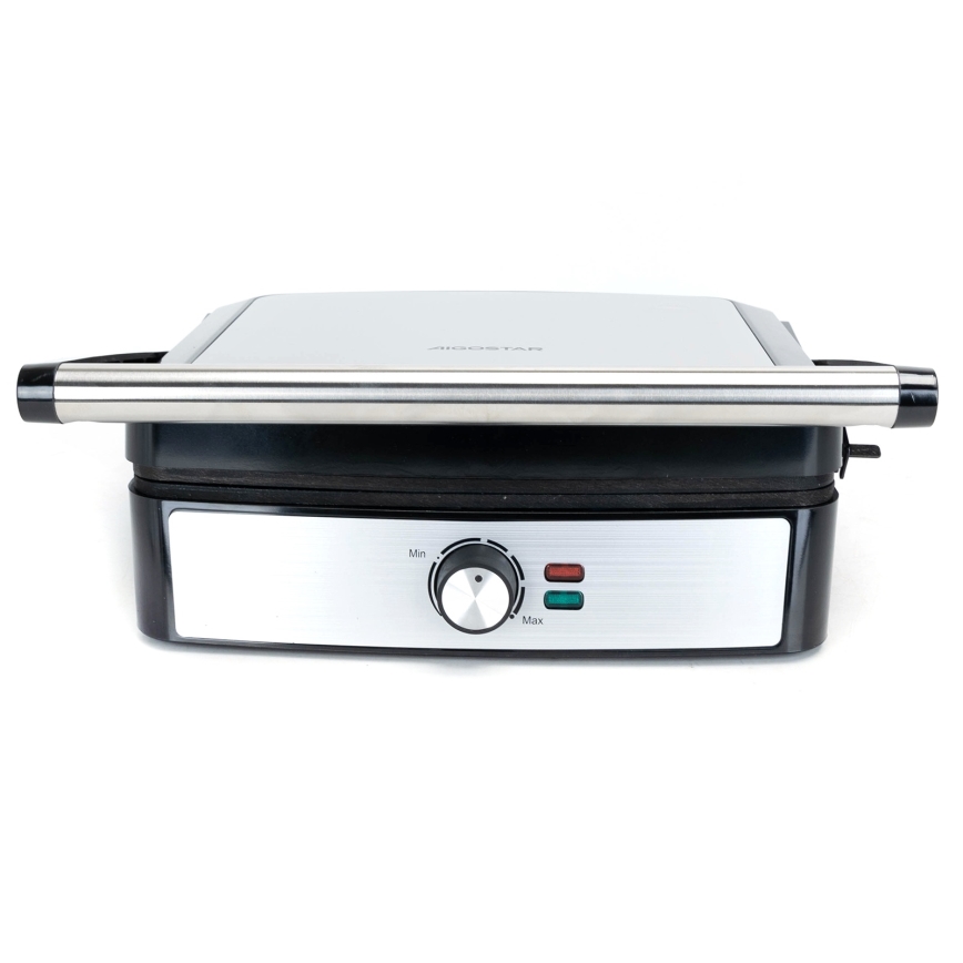Aigostar - Gril de contact 2200 W / 230 V noir/inox