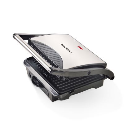 Aigostar - Grill de contact 1000W/230V noir/chrome mat