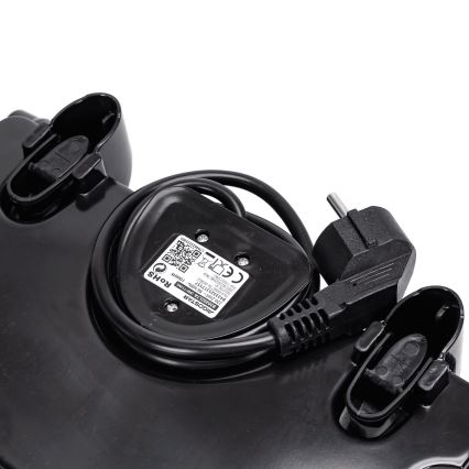 Aigostar - Grill de contact 1000W/230V noir/chrome mat