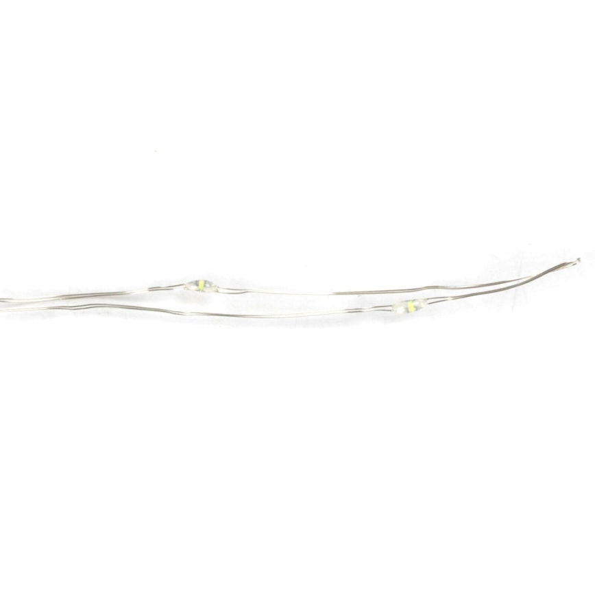 Aigostar - Guirlande de Noël 100xLED/3xAA 10,3m blanc froid