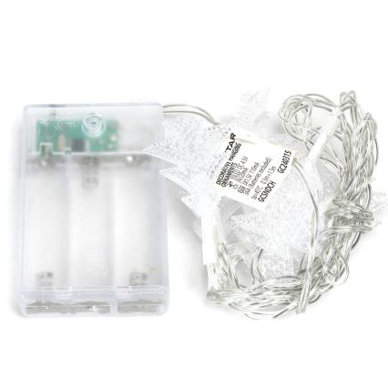 Aigostar - Guirlande de Noël 20xLED/3xAA 3,3m arbres