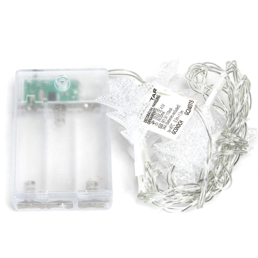Aigostar - Guirlande de Noël 20xLED/3xAA 3,3m arbres