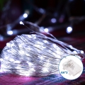 Aigostar - Guirlande de Noël extérieure 100xLED/8 fonctions 10,3m IP44 blanc froid