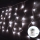 Aigostar - Guirlande de Noël extérieure 100xLED/8 fonctions 8x0,4m IP44 blanc froid