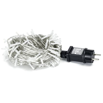 Aigostar - Guirlande de Noël extérieure 150xLED/8 fonctions 18m IP44 blanc froid