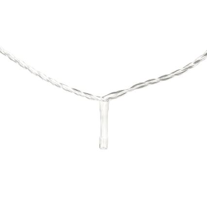 Aigostar - Guirlande de Noël extérieure 150xLED/8 fonctions 18m IP44 blanc froid