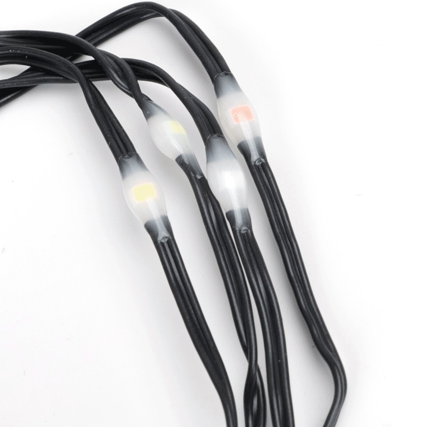 Aigostar -Guirlande de Noël extérieure 150xLED/8 fonctions 3xAA 15,3m IP44 multicolore