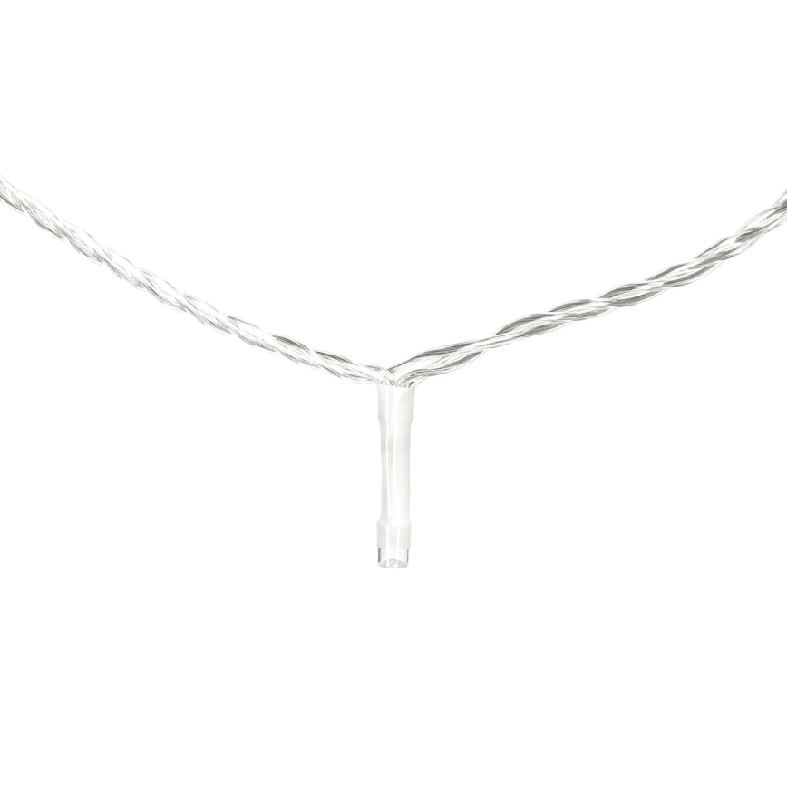 Aigostar - Guirlande de Noël extérieure 200xLED/8 fonctions 23m IP44 blanc froid