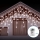Aigostar - Guirlande de Noël extérieure 200xLED/8 fonctions 3xAA 13x0,6m IP44 blanc froid