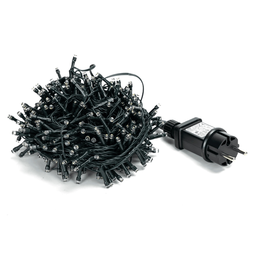 Aigostar - Guirlande de Noël extérieure 300xLED/8 fonctions 18m IP44 blanc chaud