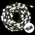 Aigostar - Guirlande de Noël extérieure 300xLED/8 fonctions 33m IP44 blanc froid