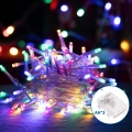 Aigostar - Guirlande de Noël extérieure 50xLED/8 fonctions 3xAA 5,3m IP44 multicolore