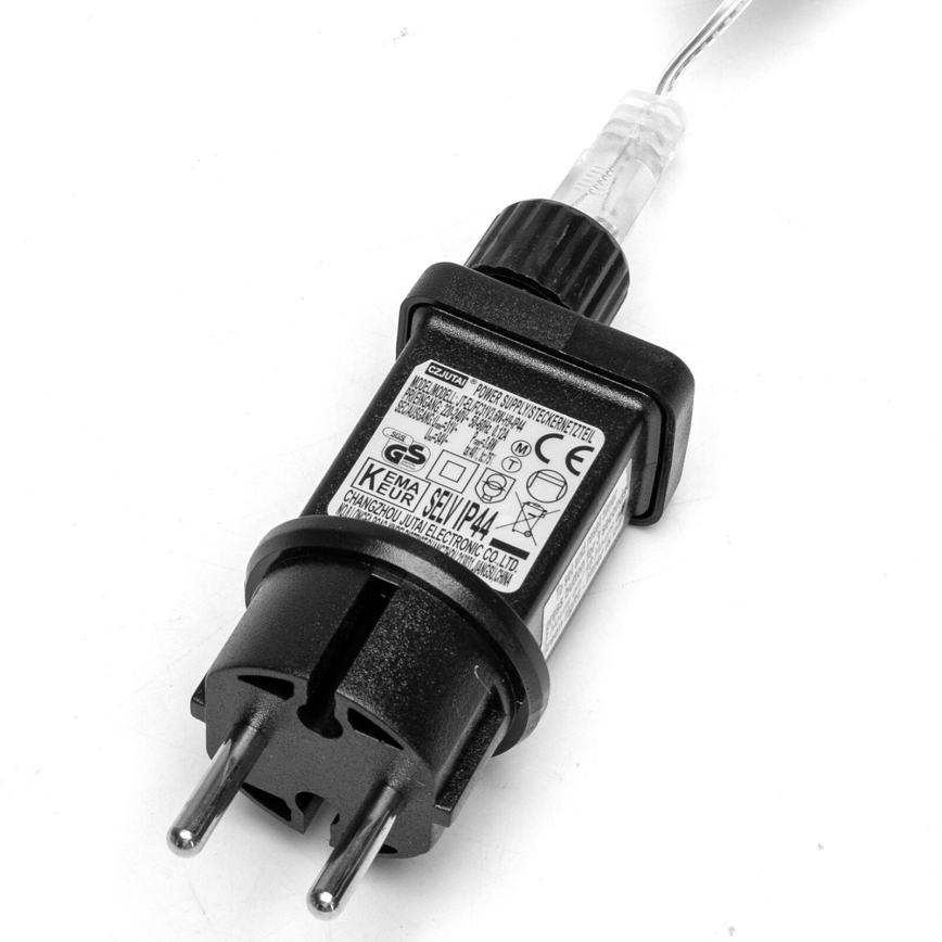 Aigostar - Guirlande de Noël extérieure 50xLED/8 fonctions 8m IP44 blanc chaud