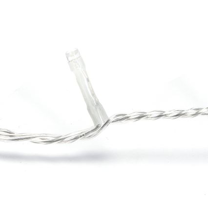 Aigostar - Guirlande de Noël extérieure 600 LED / 8 fonctions, 33 m, IP44, blanc froid