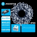 Aigostar - Guirlande de Noël extérieure 800xLED/8 fonctions 23m IP44 blanc froid