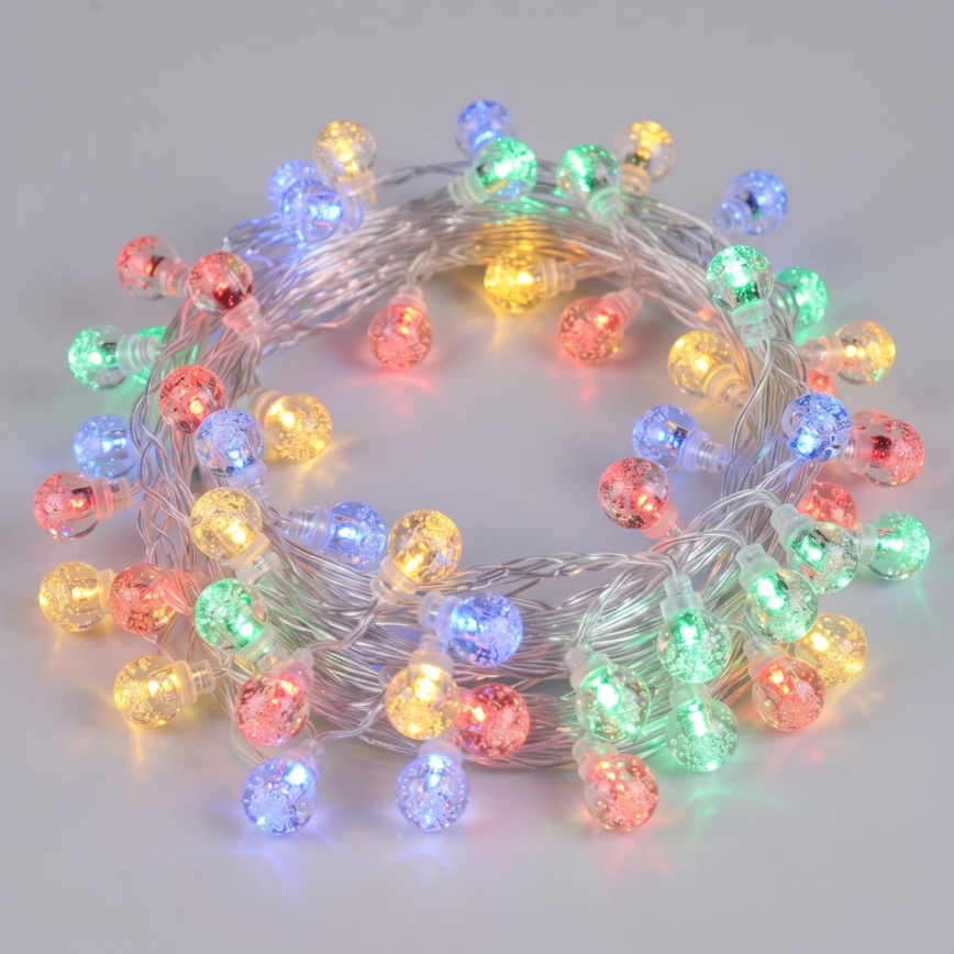 Aigostar - Guirlande de Noël extérieure LED 100xLED/8 fonctions 13m IP44 multicolore