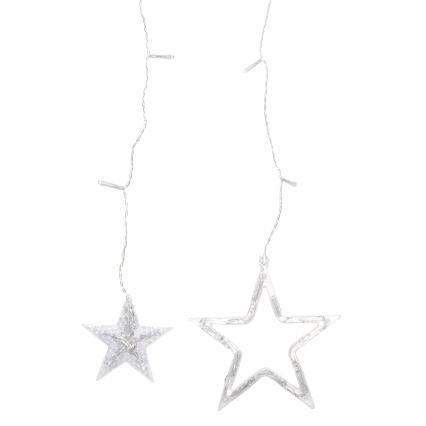 Aigostar - Guirlande LED de Noël extérieure 120xLED/8 fonctions 3x0,6 m IP44 blanc chaud + télécommande