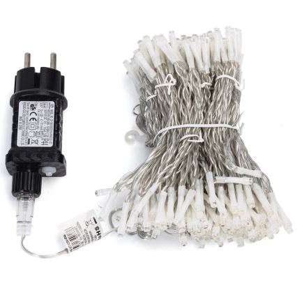 Aigostar - Guirlande lumineuse LED d'extérieur 234 LED / 8 fonctions, 1,2 x 1,8 m, IP44, blanc froid