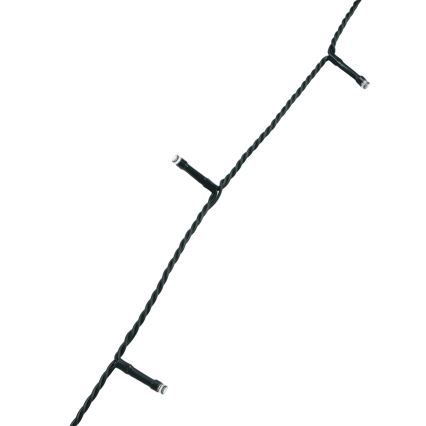 Aigostar - Guirlande de Noël LED d'extérieur 300 LED / 8 modes 30 m IP44 blanc froid