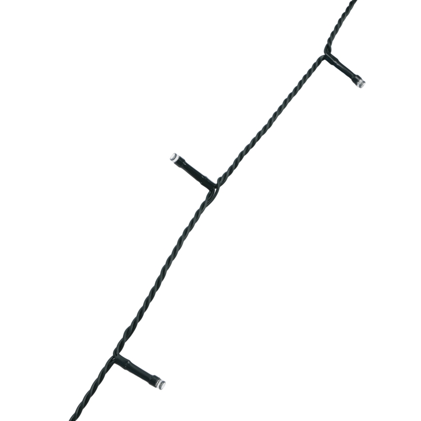 Aigostar - Guirlande de Noël LED d'extérieur 300 LED / 8 modes 30 m IP44 blanc froid