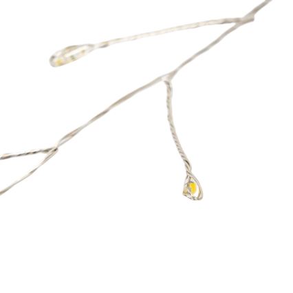 Aigostar - Guirlande de Noël LED d'extérieur 300 LED/8 fonctions 3xAA 9,3 m IP44 blanc chaud