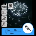 Aigostar - Guirlande de Noël LED d'extérieur 300 LED / 8 modes 30 m IP44 blanc froid