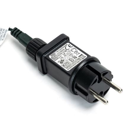 Aigostar - Guirlande de Noël LED d'extérieur 600 LED, 8 fonctions, 18 m, IP44, blanc froid