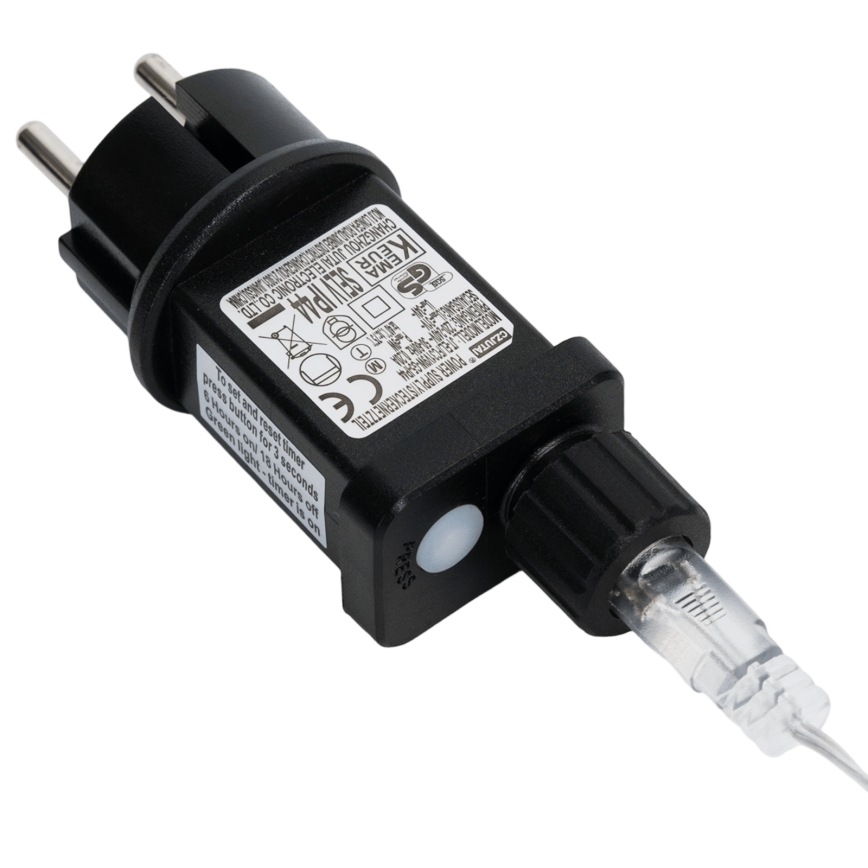 Aigostar - Guirlande de Noël LED d'extérieur 800 LED / 8 fonctions 23 m IP44 blanc chaud