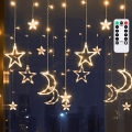 Aigostar - Guirlande de Noël LED extérieure 120xLED/6W/230V/8 fonctions 3x0,6m IP44 blanc chaud + télécommande