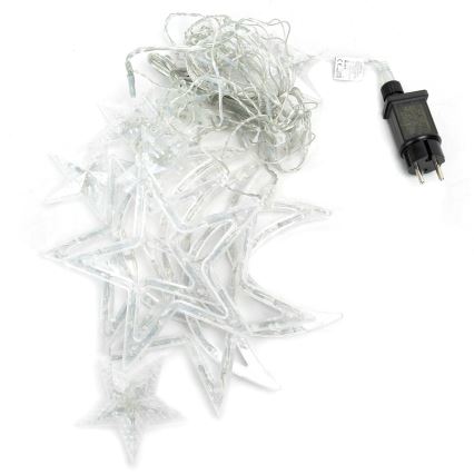 Aigostar - Guirlande de Noël LED d'extérieur 120xLED/6W/230V/8 fonctions 3x0,6m IP44 blanc froid + télécommande