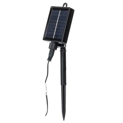 Aigostar - Guirlande de Noël solaire 10xLED/8 fonctions 6,5m IP65 blanc chaud