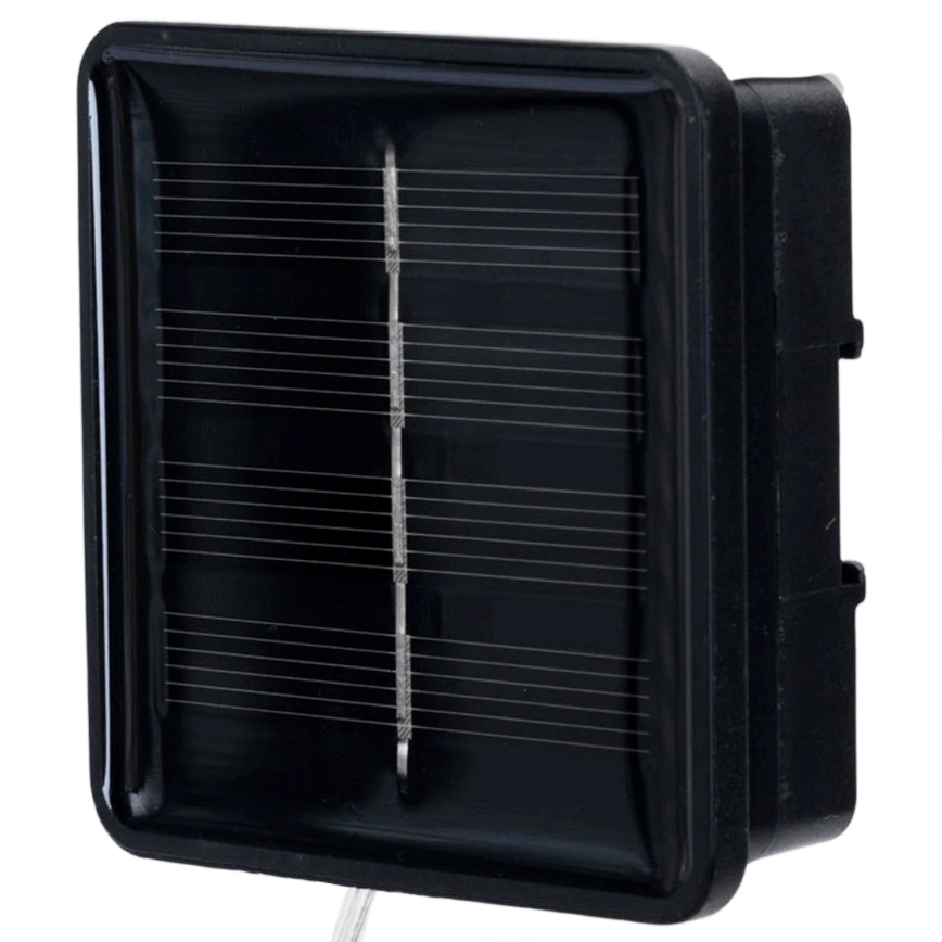 Aigostar - Guirlande de Noël solaire 200 LEDs, 8 fonctions, 22 m, IP65, blanc chaud, 800 mAh