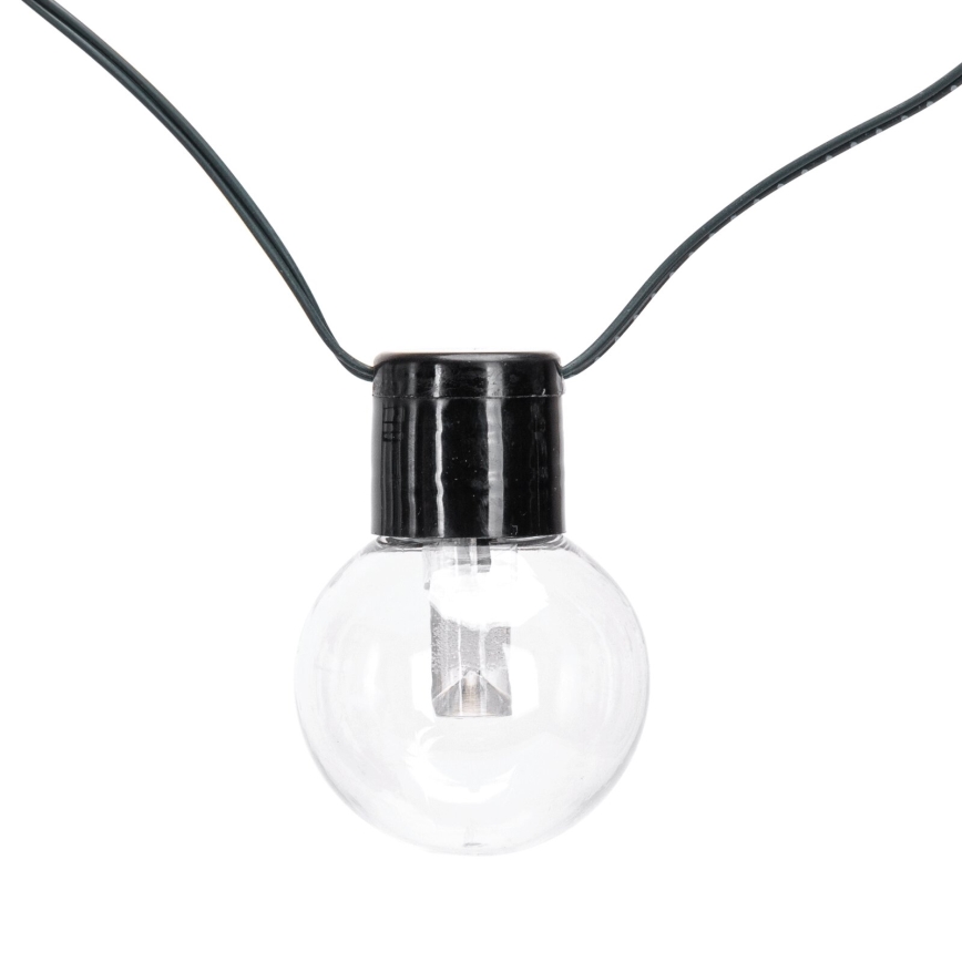 Aigostar - Guirlande de Noël solaire 20xLED/8 fonctions 11,5m IP65 multicolore