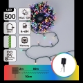 Aigostar - Guirlande de Noël solaire à LED 500 LED/8 fonctions 52 m IP65 multicolore 1200 mAh