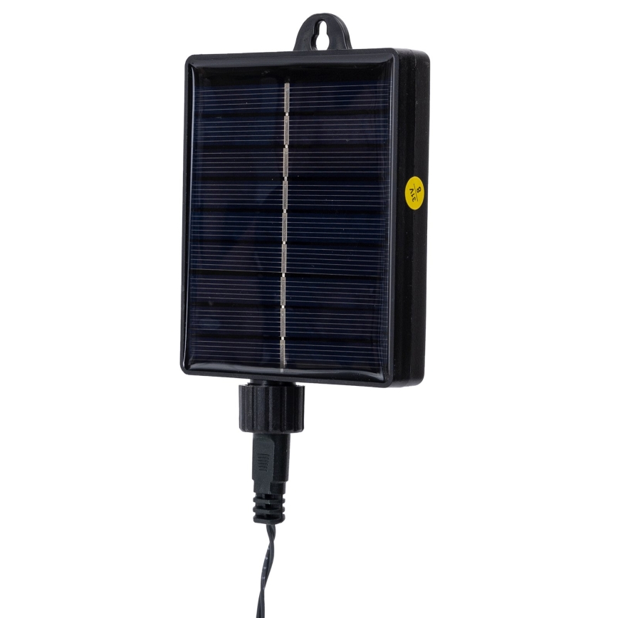 Aigostar - Guirlande de Noël solaire à LED, 300 LED / 8 fonctions, 32 m, IP65, blanc froid, 1200 mAh