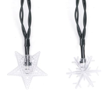Aigostar - Guirlande de Noël solaire LED 50xLED/8 fonctions 12m IP65 multicolore