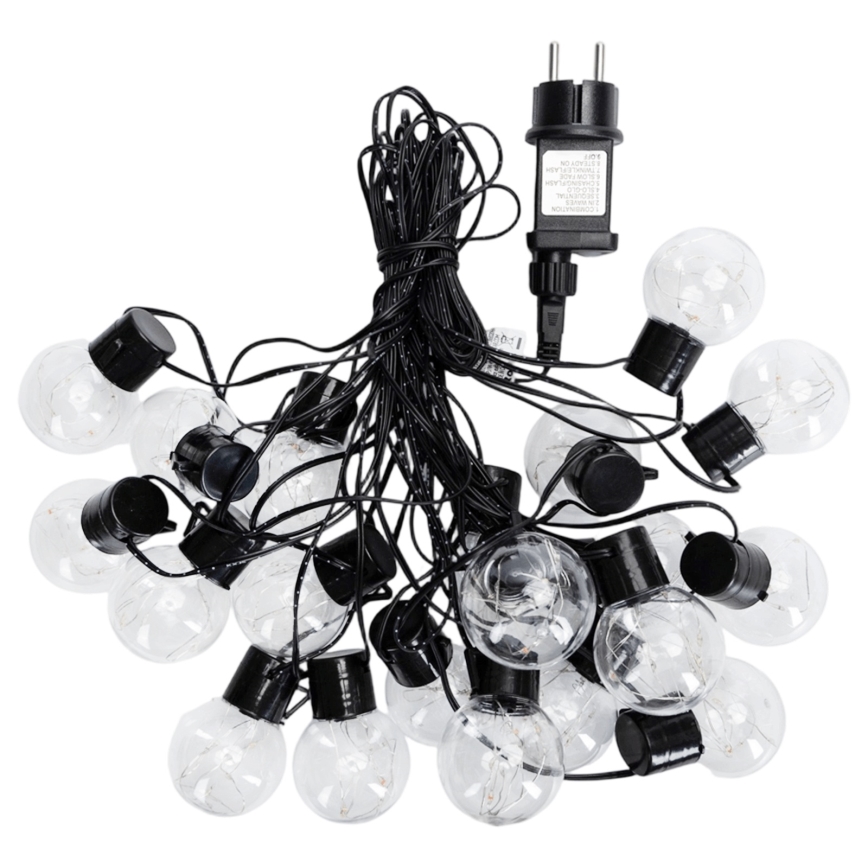 Aigostar - LED Guirlande décorative d'extérieur 160xLED 10m IP44 blanc chaud