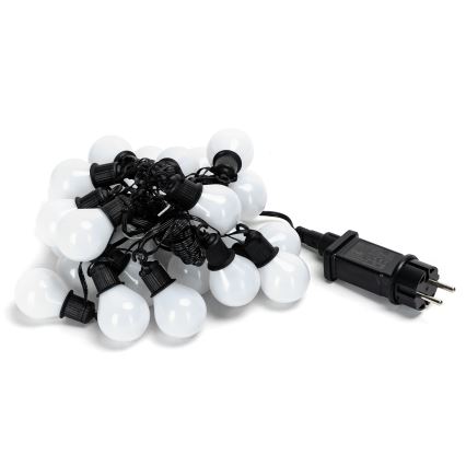 Aigostar - Guirlande d'extérieur connectée MESH RGBICW 25 LED, 5 m, IP44 + télécommande