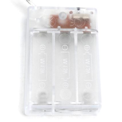 Aigostar - Guirlande LED 100xLED/3xAA 10,3m blanc froid